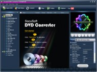 Socusoft DVD Converter Professional screenshot